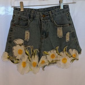 Blue Jean Shorts